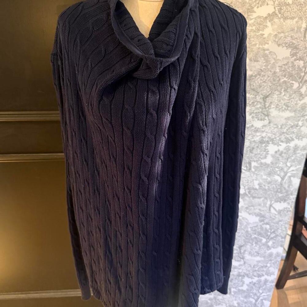 Ralph lauren sport navy cable